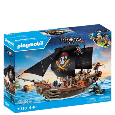 Playmobil Large Pirates Ship with Crew Playset