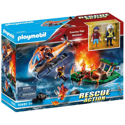 Playmobil Coastal Fire Mission - 70491