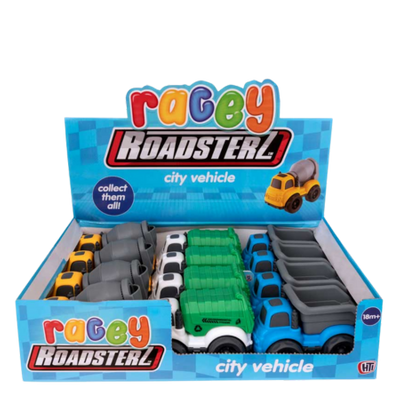 Roadsterz Racey City Vehicles Truck Assorted