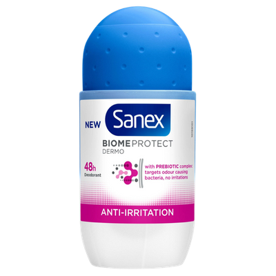 Sanex Biome Protect Dermo Anti-Irritation Deodorant Roll-On – 50 ml