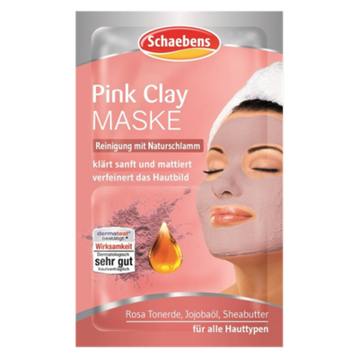 Schaebens Pink Clay Mask 2x5ml