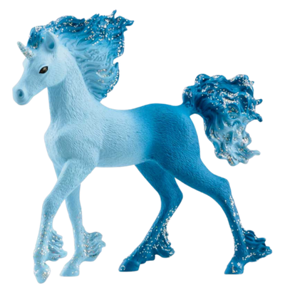 Schleich Elementa Water Flames Unicorn Foal Figure