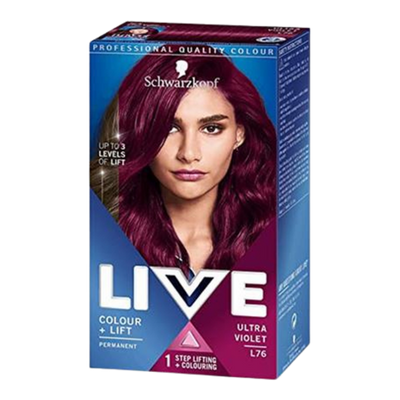 Schwarzkopf Live Colour + Lift Ultra Violet L76 Hair Dye