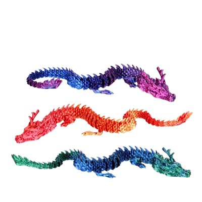Sculptworx 3D Printed Dragon Collectible Figure - 45 cm - Assorted