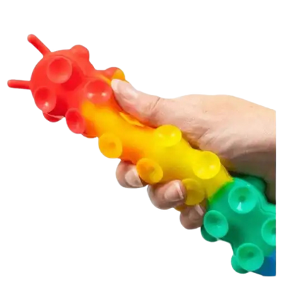 Squishy Centipede Push Popper Squeeze Toy – 25 cm