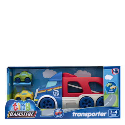 Teamsterz Tiny Transporter with 2 Soft Touch Cars