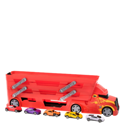 Teamsterz Stunt Transporter With 5 Cars