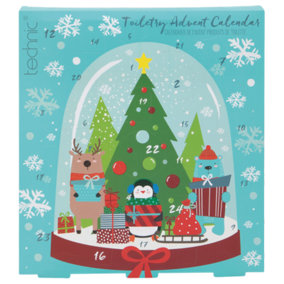 Technic Christmas Novelty Toiletry Advent Calendar - 24 parts