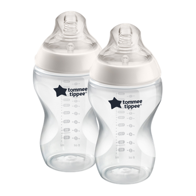 Tommee Tippee Natural Start 3+ Month Baby Feeding Bottle – 2 x 340 ml
