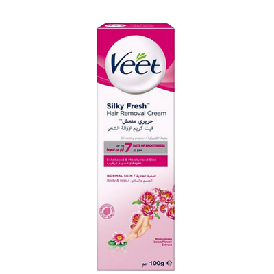 Veet Silky Fresh Hair Removal Cream Normal Skin 100 ml