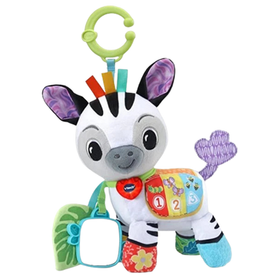 VTech On-The-Go Soft Zebra Toy