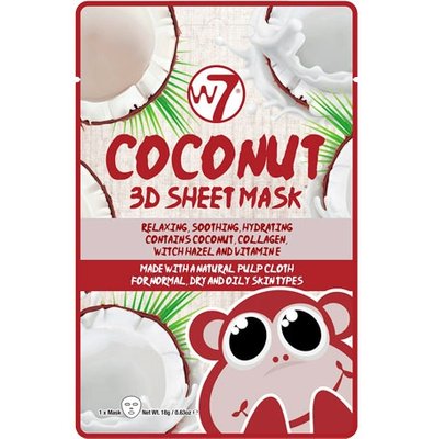 W7 3D Coconut Sheet Mask