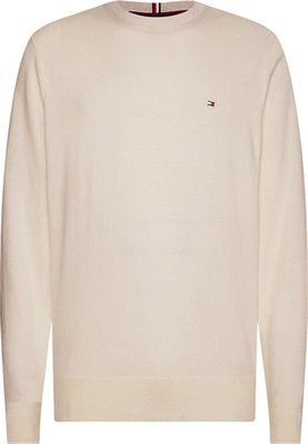 Tommy Hilfiger Pima Sweater - Cream - 2XL