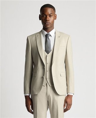 Remus Uomo Jacket - Stone - 44R