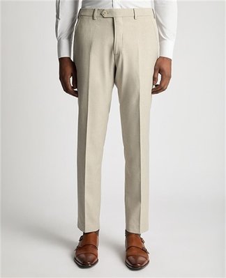 Remus Uomo Mario Trouser - Stone - 36R