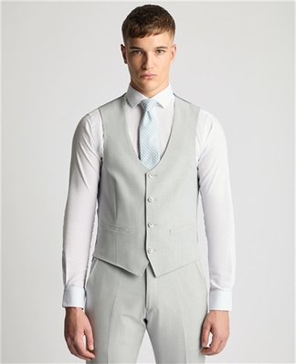 Remus Uomo Massa Waistcoat - Light Grey - 40R