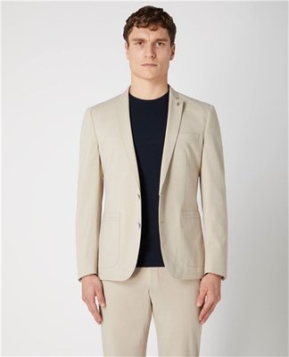 Remus Uomo Favian Jacket - Beige - 40R