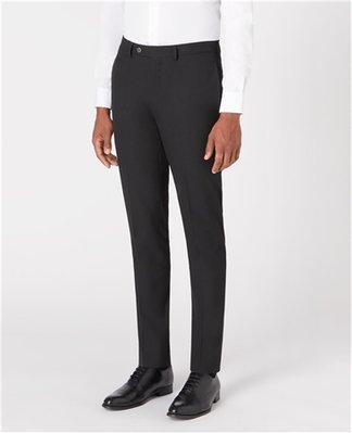 Remus Uomo Slim Luca Trousers - Black - 30/30