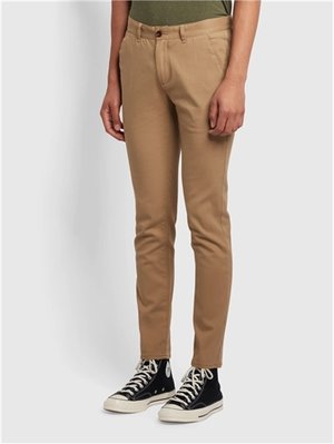 Farah Endmore Skinny Fit Chinos - Beige - 36/32