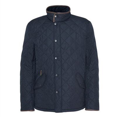 Barbour Powell Quilted Jacket - Navy - L
