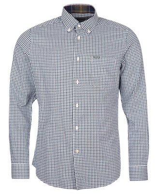 Barbour Padshaw Tailored Gingham Check Shirt - Green - L