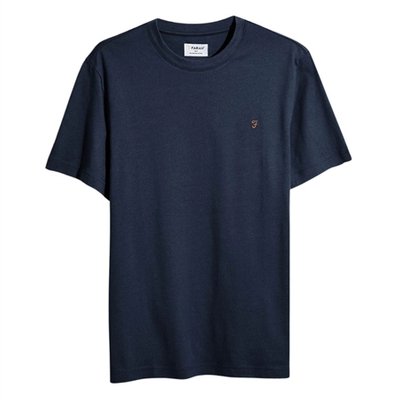 Farah Danny Organic Cotton Regular Fit T-shirt - Dark Navy - L