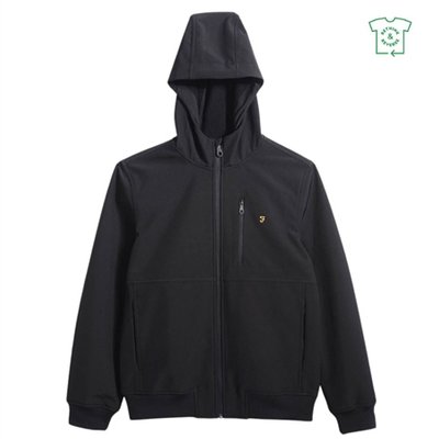 Farah Rudd Softshell Jacket - Black - S