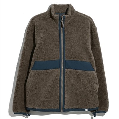 Farah Elias Full Zip Fleece Jacket - Grey - S