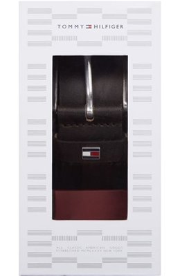 Tommy Hilfiger Ohd Leather Belt - Brown - 90
