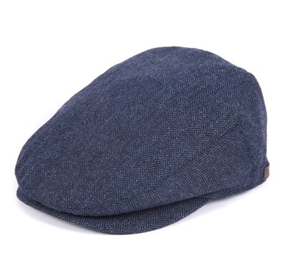 Barbour Barlow Flat Cap - Navy - M