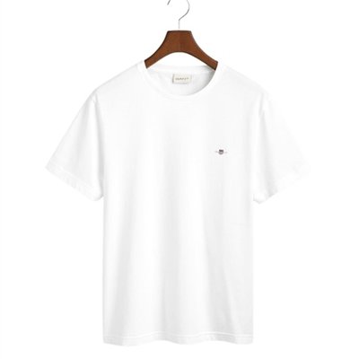 Gant Regular Shield T-Shirt - White - S