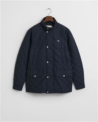 Gant Quilted Windcheater Mid Jacket - Navy - M