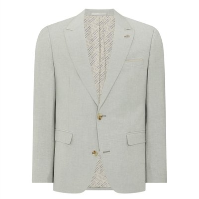 Remus Uomo Slim Fit Sports Jacket - Light Green - 44R