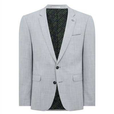 Remus Uomo Lucian Suit Jacket - Grey - 44R