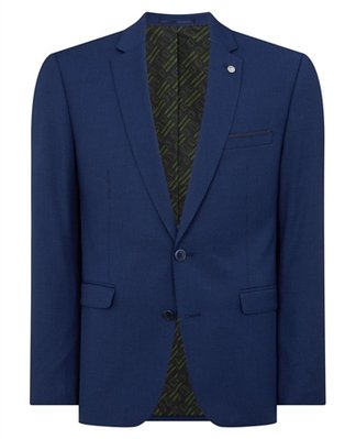 Remus Uomo Lucian Suit Jacket - Blue - 44R