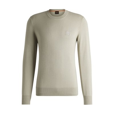 Boss Kanovano Cotton & Cashmere Sweater - Beige - XL