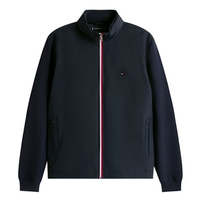 Tommy Hilfiger Signature Zip-Thru Harrington Jacket - Navy - XL