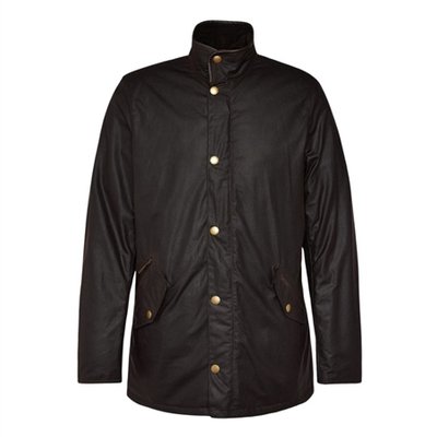 Barbour Prestbury Wax Jacket - Brown - L