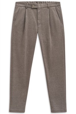 Bugatti Flexcity Pleated Trousers - Brown - 36/30