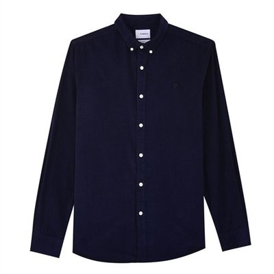 Farah Fontella Corduroy Shirt - Navy - S