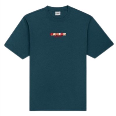 Parlez Bloc T-Shirt - Petrol Blue - L