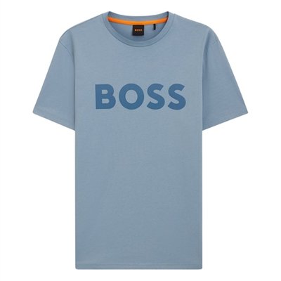 Boss Thinking Cotton-jersey T-shirt - Blue - S