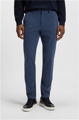 Boss H-Kaiton Stretch Cotton Chinos - Blue - 36/32