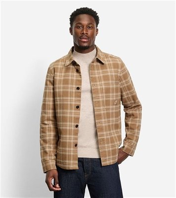 Olymp Casual Overshirt - Beige - L