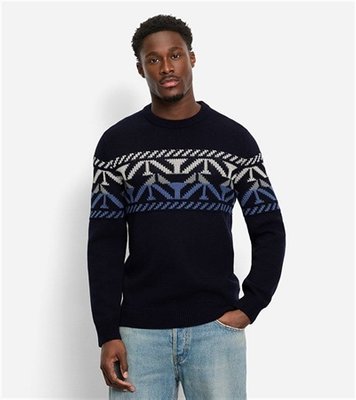 Olymp Feryle Knit Jumper - Navy - XL