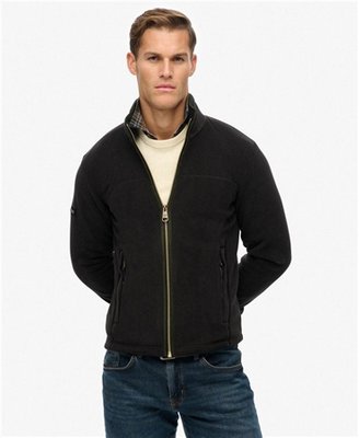 Superdry Estate Full Zip Fleece - Black - XL