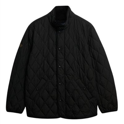 Superdry Quilted Estate Jacket - Black - L