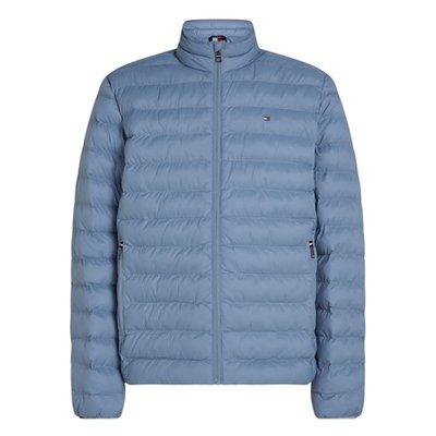 Tommy Hilfiger Packable Recycled Quilted Jacket - Sky Blue - XL