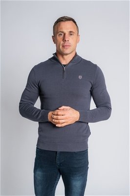 Xv Kings Perpignan Half Zip Jumper - Wolf Navy - XL