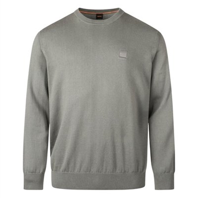 Boss Kanovano Cotton-Cashmere Sweater - Grey - XL